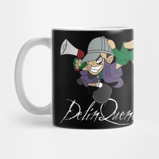 DelinQuent Color Back Print Mug